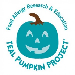 Teal Pumpkin Project. Food allergy awareness 
